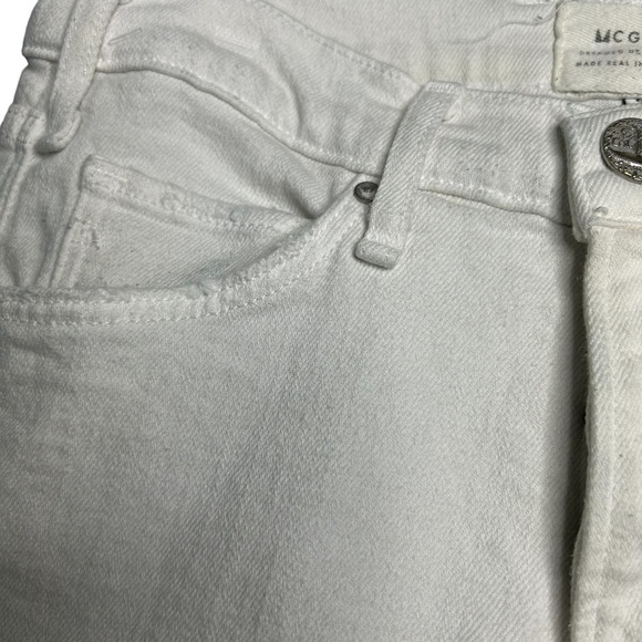 McGuire LA Distressed Mid Rise Straight Leg Jeans Sz 26 - Picture 11 of 16